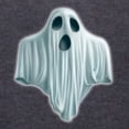 thumbnail image 3 of CafePress - PD Moreno's Halloween Ghost - Womens Hooded Shirt, 3 of 3