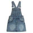 thumbnail image 1 of KIDSCOOL SPACE Jupe pour Petites Filles, Robe Salopette d'Été en Denim Doux et Extensible, 1 of 5