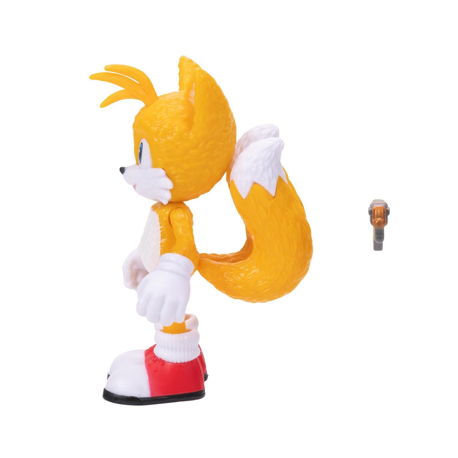 Figurine Tails à l'échelle de 4 pouces du film Sonic le Hérisson 2