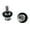 Silver, variant on Huhudde Swingarm Spools Slider Stand Screw 6mm 8mm 10mm Bolts Decors Motorcycle Accessory