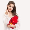 thumbnail image 4 of Cartoon Plush Knitting Sleeve Long Water Injection Rubber Hot Water Bottle 1.8L, 4 of 9