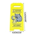 thumbnail image 2 of 100Fens Funny Beware Of Cats Vomitus Mini Foldable Table Sign Double-Sided Printed Cats Themed Decor And Various Breeds And Colors, 2 of 5