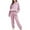 Pink, variant on Sweatshirt Sets For Women Thick Winter Casual Thickened Velvet Solid Long Sleeved Hoodie Tops And Trousers Two Piece Suit For European And American Army Green S