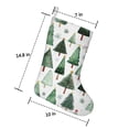 thumbnail image 5 of 3 Pcs Christmas Stockings,White Christmas Tree Pattern Stockings Christmas,14.8'' Xmas Stockings,Christmas Party Favors,Christmas Party Decorations,Christmas Stockings Personalized, 5 of 5