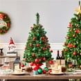 thumbnail image 6 of Yaheetech 3 Ft Tabletop Mini Artificial Christmas Tree with Pine Cones and Cement Base, 6 of 8
