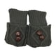 thumbnail image 3 of 1 par de calentadores de piernas de punto, medias de invierno cálidas para mujer, puños de botas gris oscuro, 3 of 9