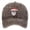 Coffee, variant on Baseball Caps Santa Embroidered Wash Cap for Outdoor Sun Men Women Casual Everyday Headwear Black
