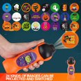 thumbnail image 1 of Proyector de Halloween, proyector de linterna para niños, regalos de Halloween para niños, proyector de diapositivas con 24 patrones navideños, linterna educativa, aprendizaje de calabaza, fantasma,, 1 of 8