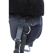 17 Black Western Bareback Treeless Horse Saddle Pleasure Trail Riding 49101BK