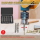 thumbnail image 3 of Extractor De Tornillos Con 6 Extractores De Tornillos Para Extraer Tornillos Desgastados Dañados En Una Práctica Caja De Plástico, Hecha De Acero De Alta Velocidad. Afortunado Sencillez, 3 of 5