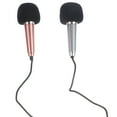 thumbnail image 3 of RUNROTOO 2Pcs Gaming Mic Alloy for Interviewing Use with Assorted Color for Podcasting, 3 of 7