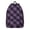 Purple and Black-1, variant on Purple and Black Checkered Pattern Backpack for School, Cute School Bag with Adjustable Shoulder Straps and Padded Back, 15.7"x11.8"x5.5"