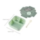 thumbnail image 3 of Lonchera estilo bento, recipiente de plástico apto para microondas, con separadores y vaso para salsas, contenedor portátil para comida escolar, ideal para oficina y viajes,topliu, 3 of 8