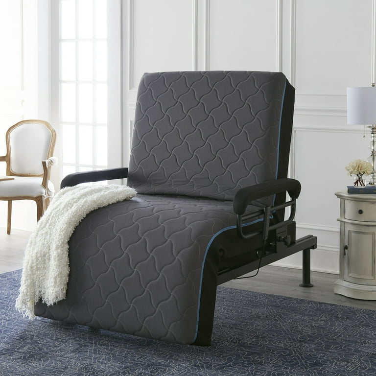 Bernards Easy Out Adjustable Bed 80 Twin XL with Mattress