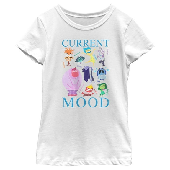 Girl's Inside Out 2 Current Mood  Graphic T-Shirt