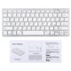 thumbnail image 4 of Ultra-Slim Wireless Bluetooth Keyboard (Arabic Language) for Android Windows iOS - Silver, 4 of 5