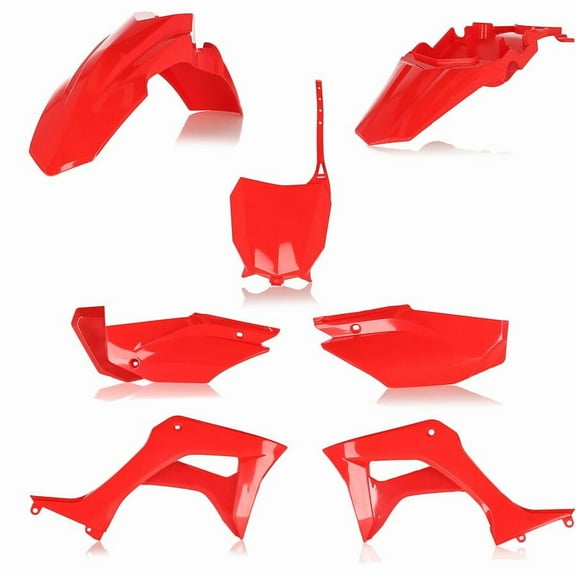 Acerbis 19  Honda CRF110F Full Plastic Kit - Red