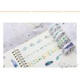 thumbnail image 4 of Washi Tape Set 4 Rollos 30mm 15mm 5mm Ancho Decorativo, 4 of 8