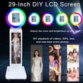 thumbnail image 3 of Selfie iPad PhotoBooth Machine Metal Shell with LCD Screen RGB Ring Light for Parties Events Wedding, 3 of 8