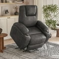 thumbnail image 5 of Homall Power Lift Recliner Chair Massage Designed Leathaire Fabric Single Sofa Specifically for Nursing,Black, 5 of 7