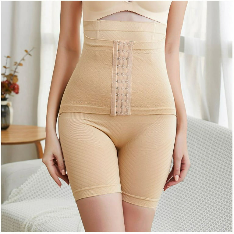 Aueoeo Tummy Tuck Compression Garment for Women, Shapewear Shorts for Women  Tummy Control Women's Abdomen Belt Postpartum Abdomen Corset With Waist