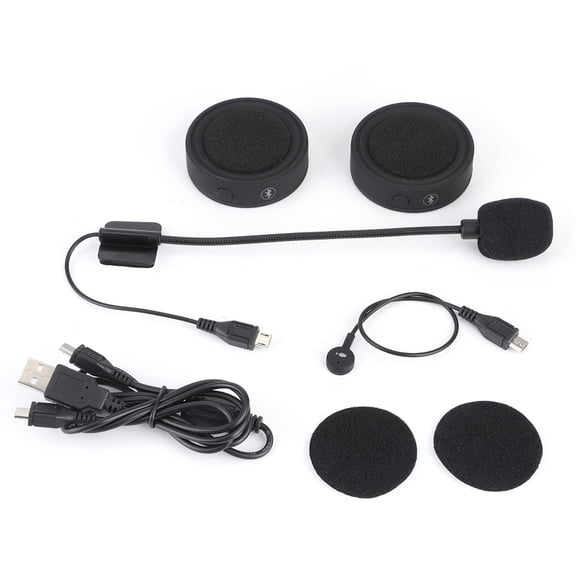 Riding Headset,BT17 Waterproof Bluetooth Helmet Helmet Headset Helmet Earphone Seamless Integration