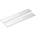 thumbnail image 1 of Unique Bargains Square Aluminum Flat Bar, 2 Pack 3/16' Thickness 2' Width 12' Length, 1 of 5
