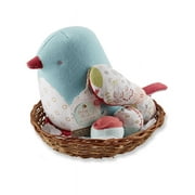 Baby Aspen Bitsy Bluebird Plush Plus Bird with Socks for Baby to Wear