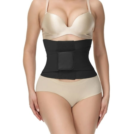 

Women Solid Warm Belt Plush Thickened Body Shaping Elastic Belt Waist Training Corset Womens Body