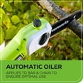 thumbnail image 4 of Greenworks 20" 40V Power Hedge Trimmer, Tool Only, Battery and Charger Not Included, 4 of 13