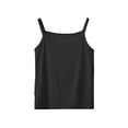 thumbnail image 2 of UACY Girls Undershirts Sleeveless Thin Straps Camisole Kids Summer Soft Dance Yoga Tank Tops Casual Gym Sports Workout Clothes ﻿ (Black, 9-10 Years), 2 of 3