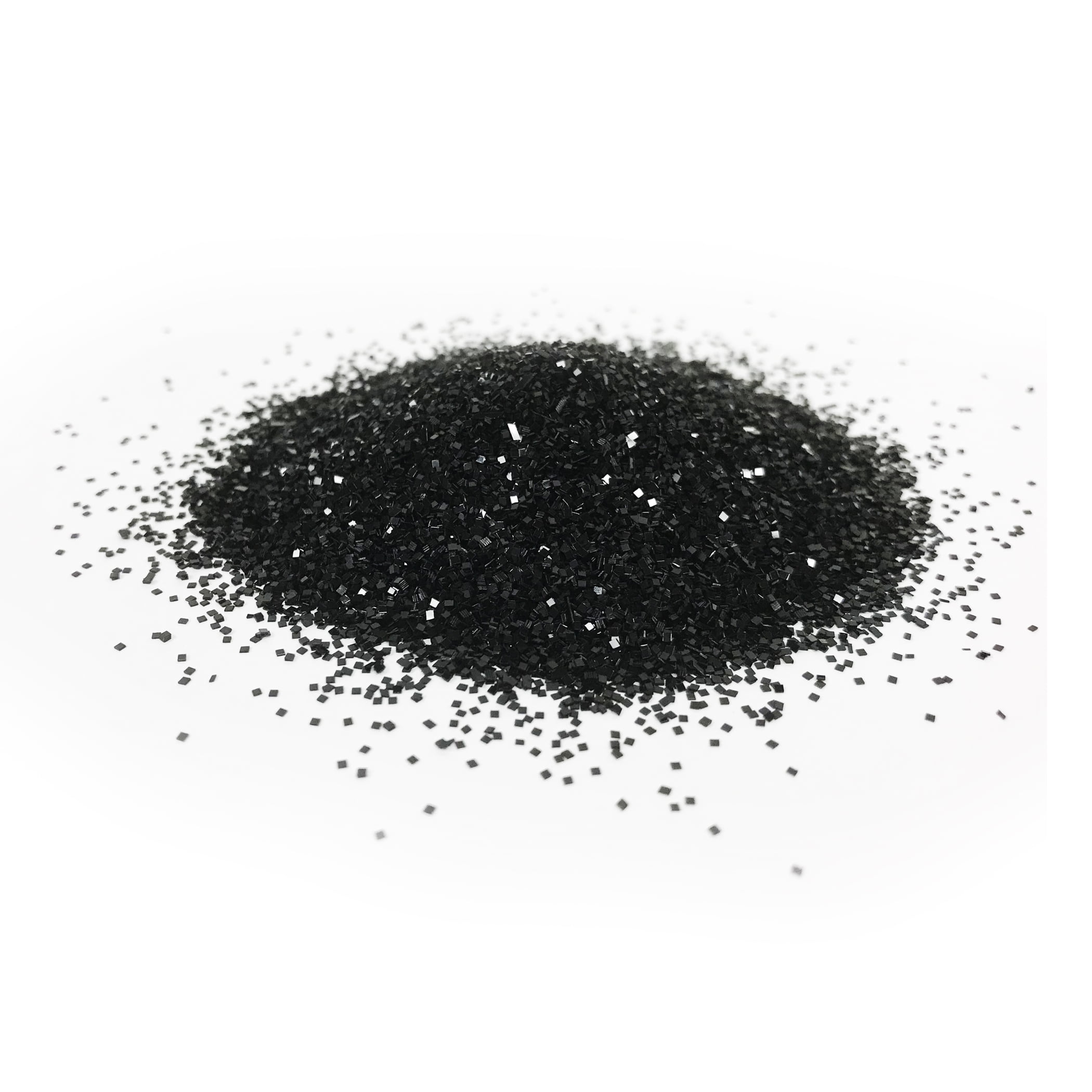 Charles Leonard Creative Arts Glitter, 1 lb. Bottle, Black, Pack of 3