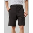 thumbnail image 2 of Demotime Men's Hiking Cargo Shorts Lightweight Casual Outdoor Work Shorts for Men with 5 Zipper Pockets Deep Grey 2XL, 2 of 7