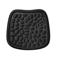 thumbnail image 2 of Reemplazo del cojín del asiento del coche antideslizante accesorios simples del coche transpirable elegante Negro, 2 of 8