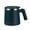 Green GN, variant on ZZwxWA Reduced Price Insulated Coffee Mug With Handle - Sliding Lid For -Proof Wine Glass Shape Tumbler With Double Walled Vacuum Stainless Steel Keeps Beverages Hot Or Cold 420ml