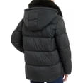 thumbnail image 4 of MICHAEL Michael Kors Women's Puffer Jacket with Faux Fur Collar (Black, XL), 4 of 4