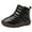 Z04 Black, variant on Toddler Boots,Kids Winter Snow Boots Boys Girls Waterproof Cold Weather Boots Non- Sole Outdoor Shoes Children's Warm Wool Lined Footwear,Fall Boots,Black,11-11.5 Years