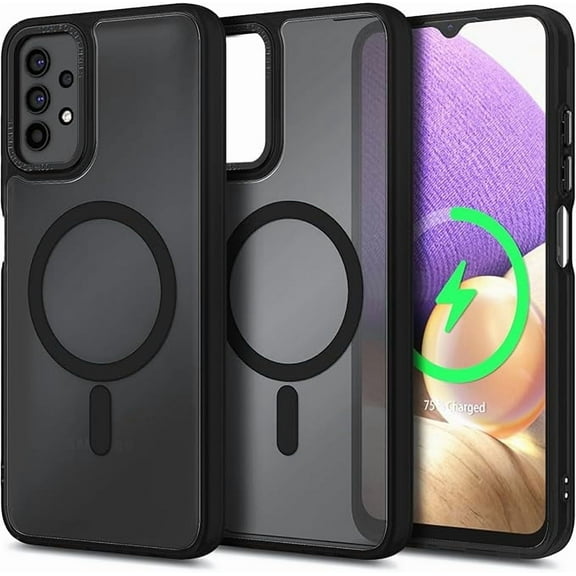 NGB SUPREMACY For Samsung Galaxy A32 5G Phone Case Wireless Charging MagSafe/Qi Magnetic Car Mount Galaxy A32 Case Cover