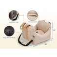 thumbnail image 3 of PET AWESOME Dog Car Seat, Puppy Booster Seat, Travel Carrier Bed for Small and Medium Pets, 3 of 7