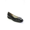 Pre-owned|Salvatore Ferragamo Boutique Womens Patent Leather Loafers Black Size 5 B
