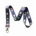 thumbnail image 2 of Cat Themed Lanyard Key Chain Id Badge Holder (Halloween 2), 2 of 3