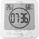 thumbnail image 1 of Reloj de ducha digital LCD, reloj de baño Reloj de ducha impermeable Temporizador Temperatura Humedad Reloj de ducha de pared Temporizador de cocina (Blanco), 1 of 5