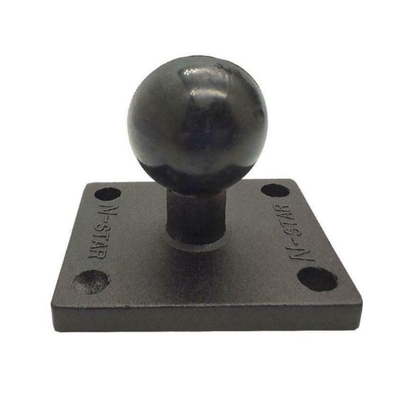 NZRUANE Aluminum Square Base Mount with Ball Head For Ram M Holder L5M4