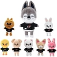 thumbnail image 1 of Peluche Skzoo Stray Kids Animales K Pop Kawaii Anime Modelos (Leebit) Leebit Xishao Juguetes, 1 of 2