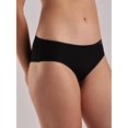 thumbnail image 3 of Braguita Calvin Klein Invisibles Hipster para mujer, color negro, talla M, 3 of 7