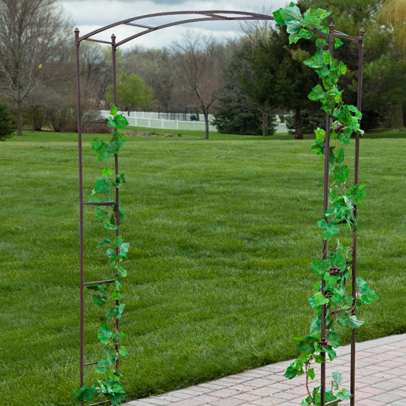 Coral Coast Acropolis Extra Wide Metal Arbor by 4 Seasons Global Inc