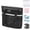 A-Black, variant on Fammart Mesh Shower Bag, Quick-Dry Shower Caddy with Zipper & 2 Pockets. Portable Toiletry Bag for Bathroom, Gym, Travel, Camp, Beach, Dorm & College Essentials (Black)