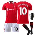 thumbnail image 4 of 22/23 Manchester-united Home Jerseys Children's Football Training Suit Set, 4 of 5