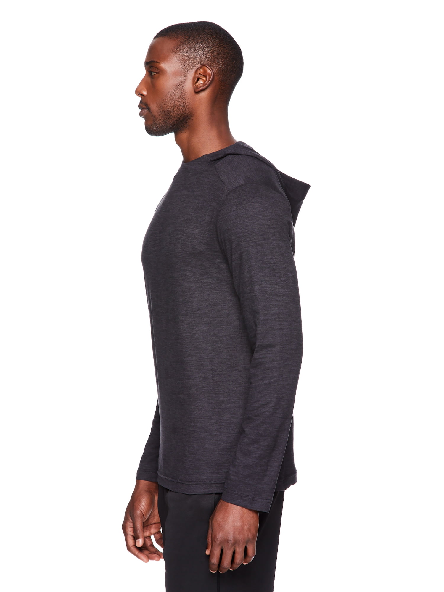 Gaiam Men's Everyday Basic Space Dye Hoodie