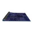 thumbnail image 2 of Ahgly Company Indoor Rectangle Oriental Blue Modern Area Rugs, 5' x 7', 2 of 4